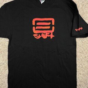 Vintage SHIFT MX T-Shirt Adult Red Logo Black Shirt Motocross Deadstock Large
